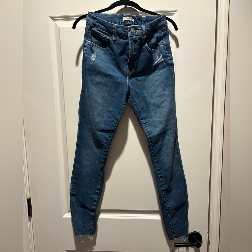 Good American Blue Skinny Jeans